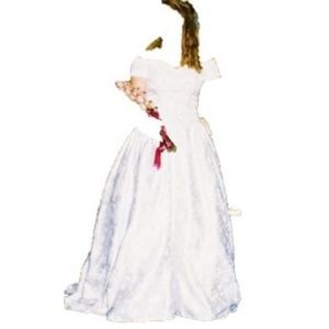 Oleg Cassini Princess Waist Wedding Gown